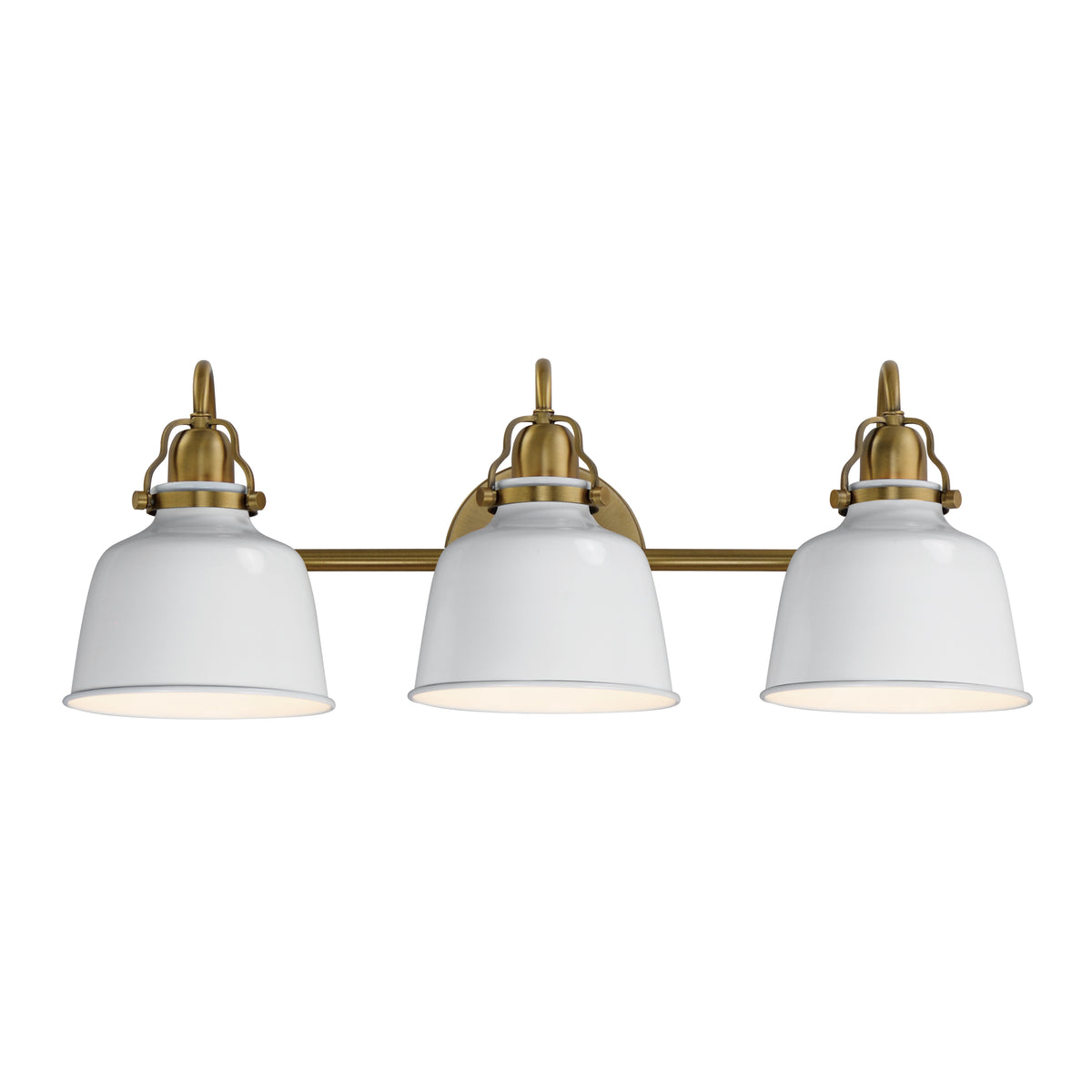 Applique murale Hollis 21423GWNAB de Maxim Lighting, couleur naturelle Laiton vieilli