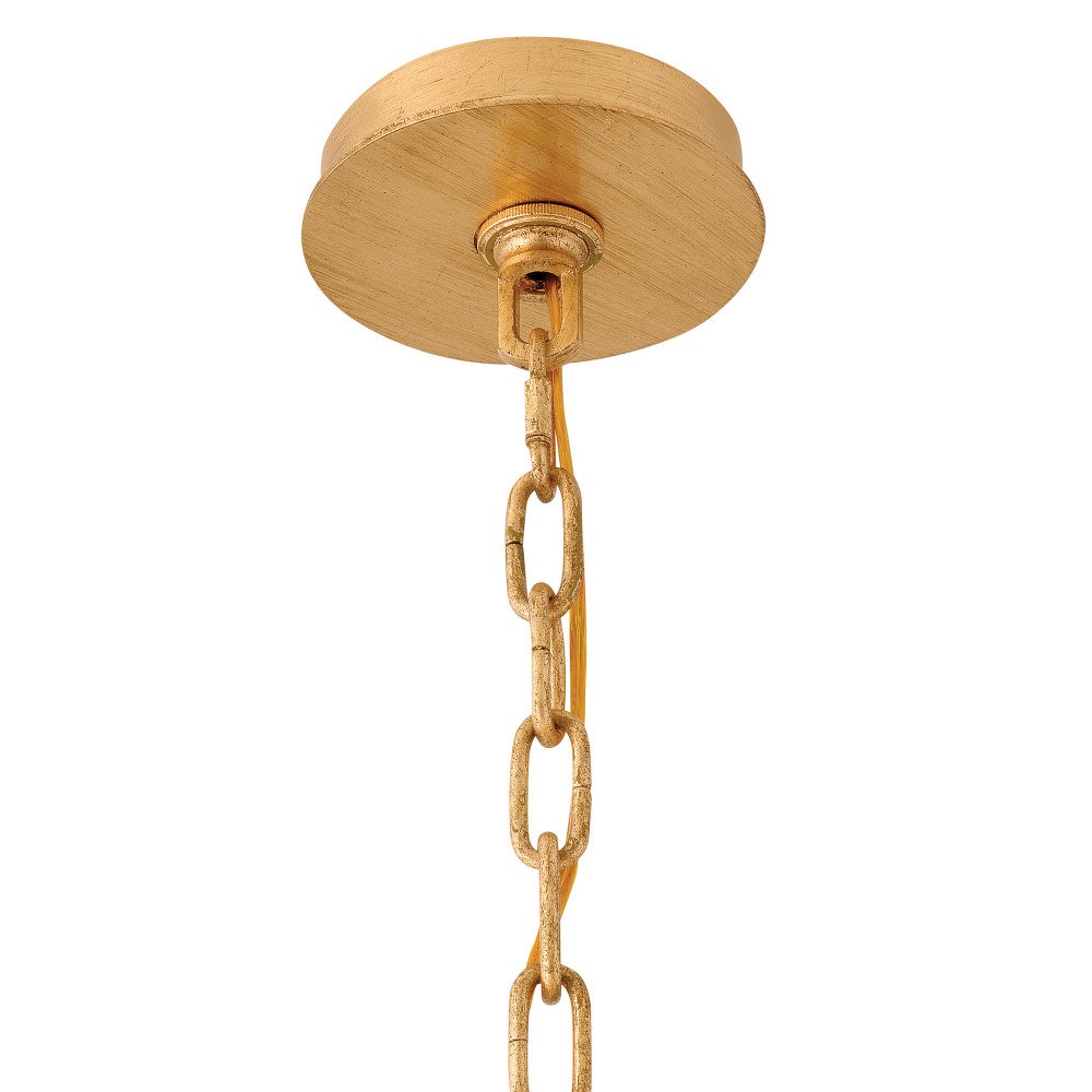 Fredrick Ramond FR46519DA Essie Pendant in Distressed Brass