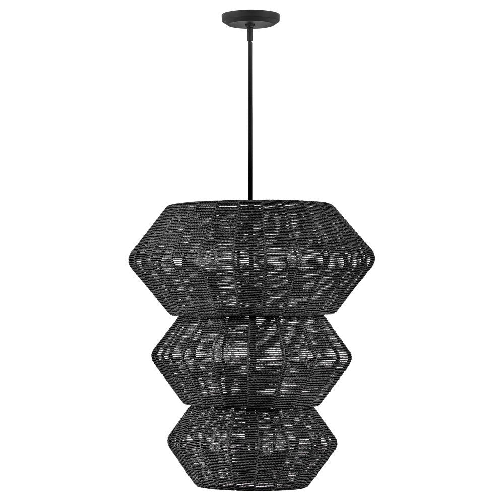 Hinkley Lighting 40388BLK Luca Multi Tier Chandelier in Black