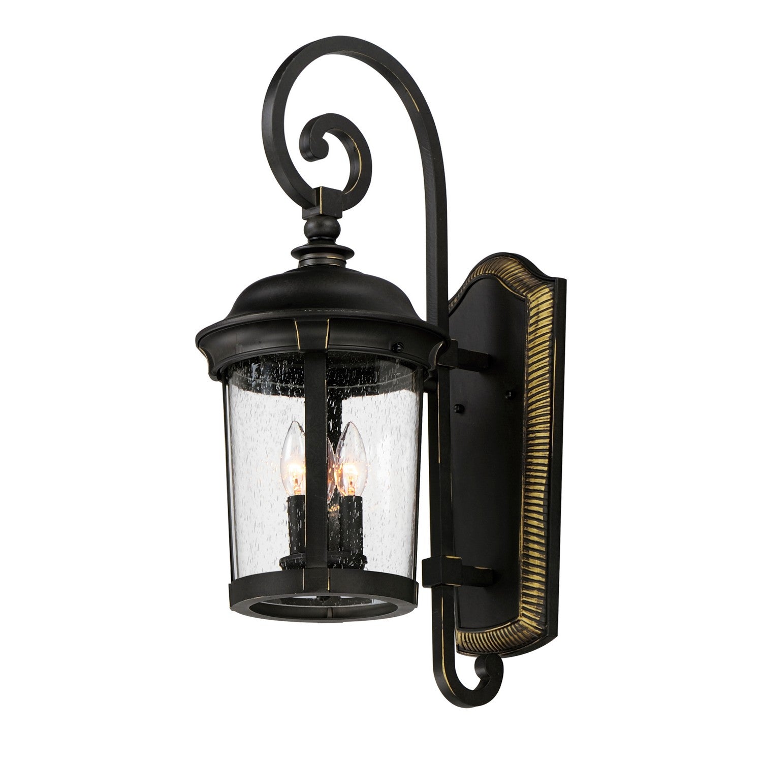 Maxim Lighting 3024CDBZ Dover DC Outdoor Wall Lantern in Bronze