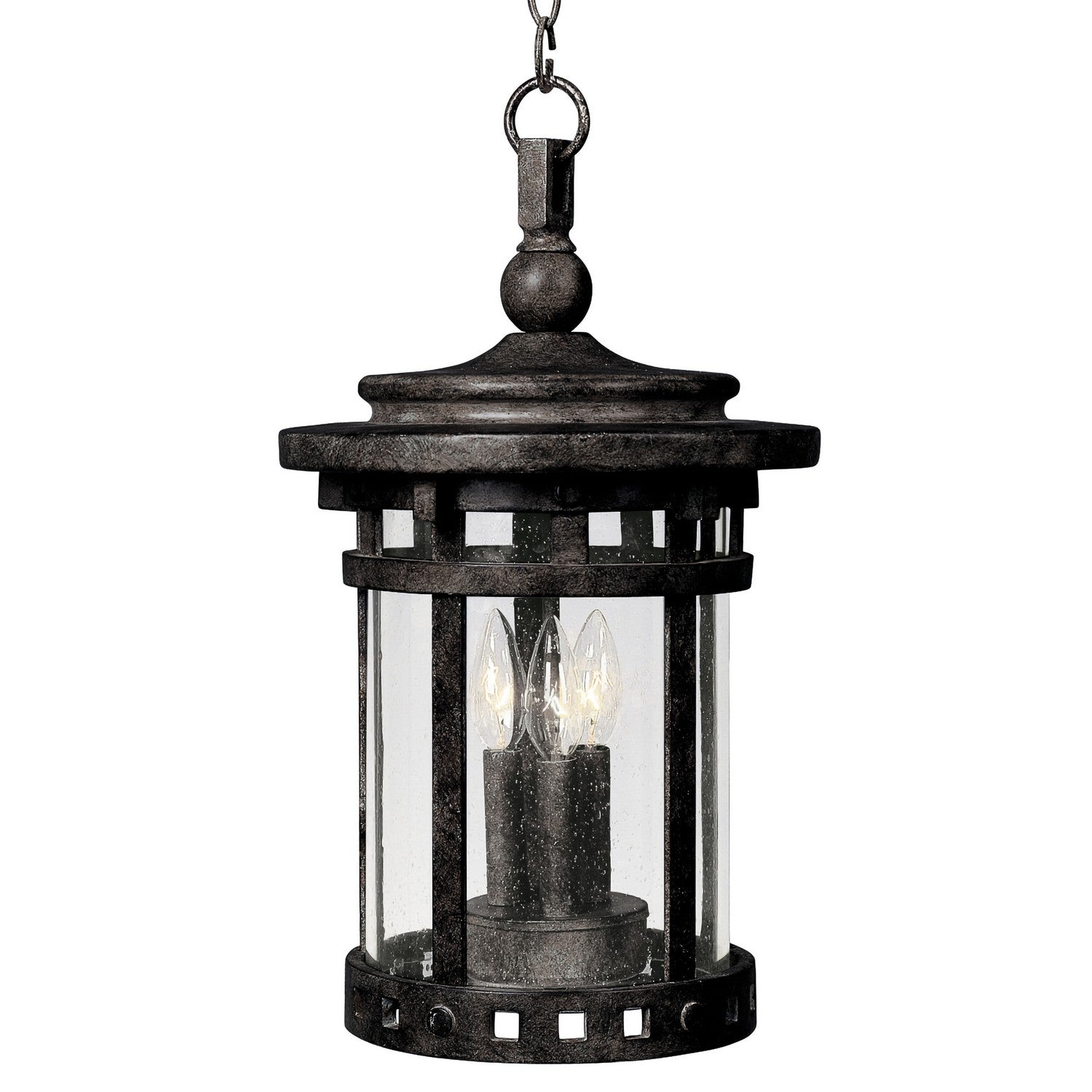 Maxim Lighting 3138CDSE Santa Barbara DC Outdoor Hanging Lantern in Sienna