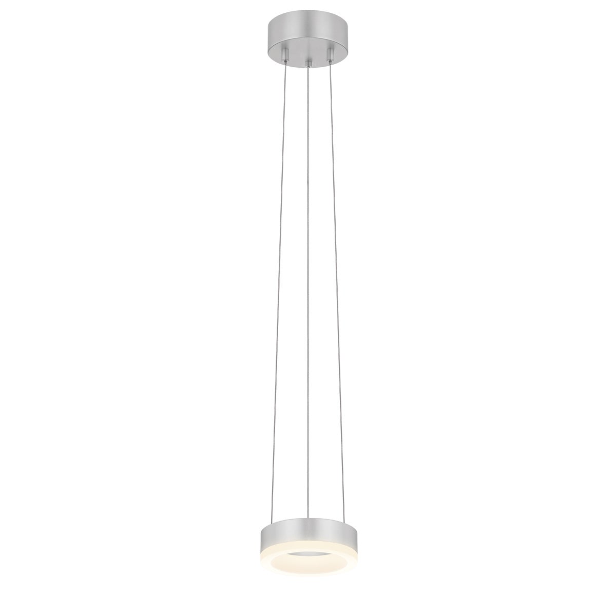 Sonneman 2311.16-J20 LED Corona Suspension en aluminium satiné brillant