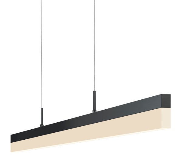 Sonneman 2347.25-J20 Stylet LED Suspension en noir satiné