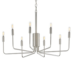 Maxim Lighting 24868SN Abner Chandelier in Satin Nickel