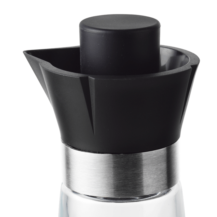 Rosendahl 25510 Grand Cru Oil and Vinegar Bottle in Black/Steel
