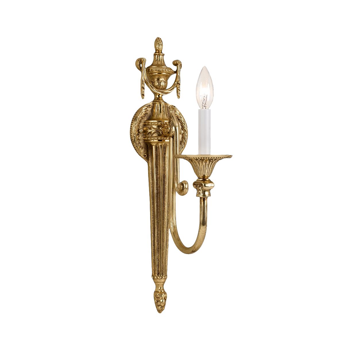 Crystorama - 7001-OB - One Light Wall Sconce - Langley - Olde Brass