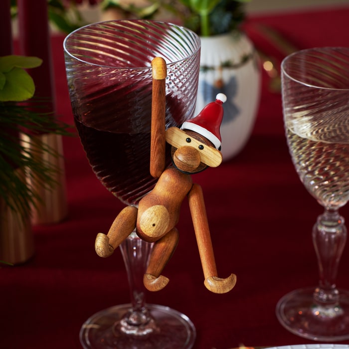 Kay Bojesen 39237 Santa's Cap for Wooden Figurines in Red/White