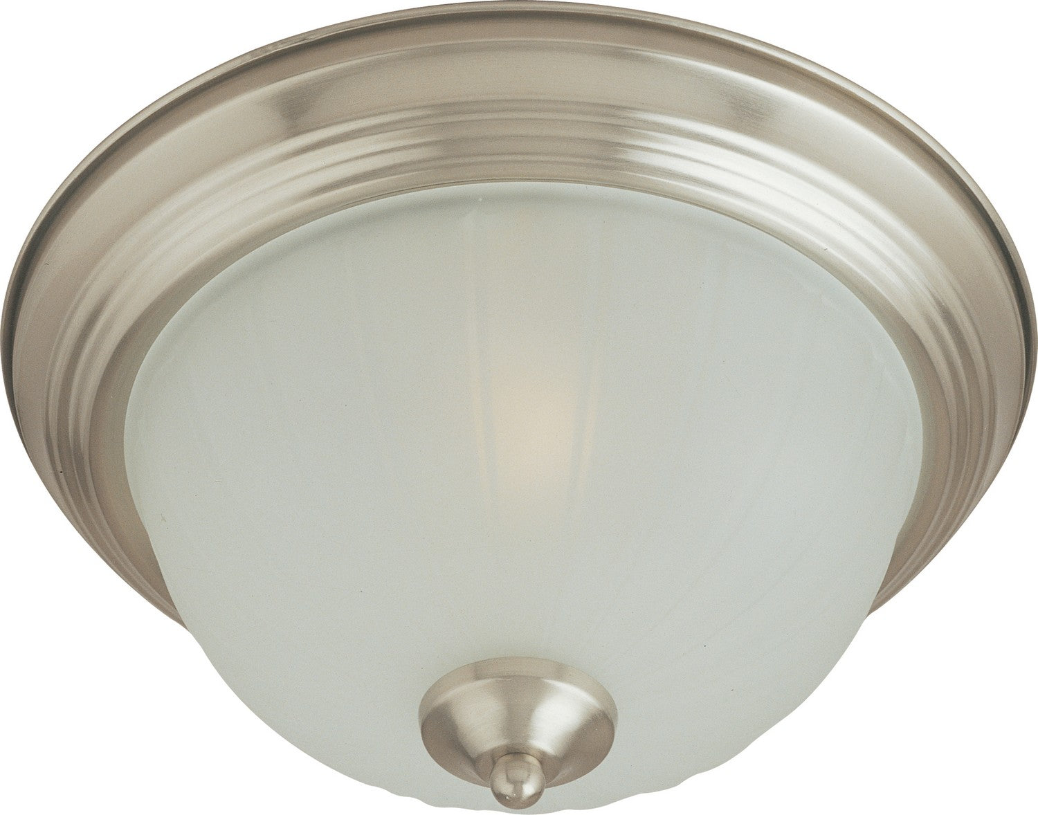 Maxim Lighting 5831FTSN Essentials Flush Mount (2) in Satin Nickel