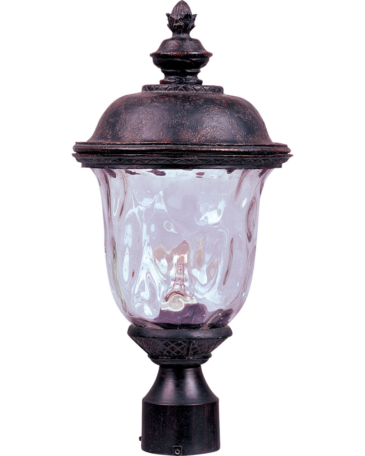 Maxim Lighting 40426WGOB Carriage House VX Outdoor Pole/post Lantern in Oriental Bronze