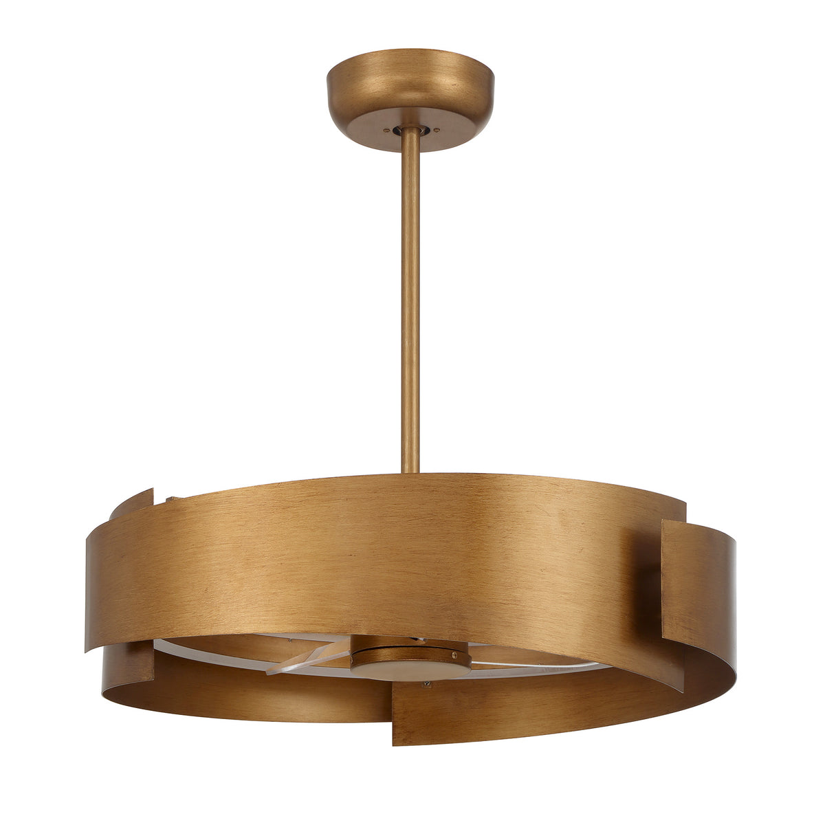 Savoy House 28-FD-455-54 Amiena LED Fan D'Lier in Gold Patina