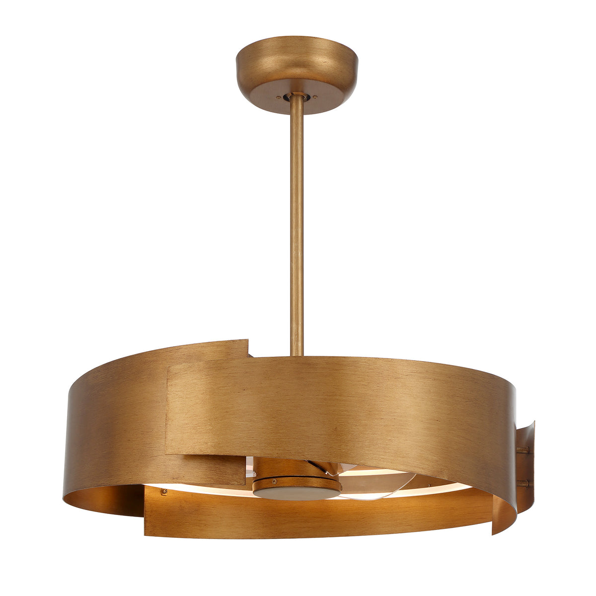 Savoy House 28-FD-455-54 Amiena LED Fan D'Lier in Gold Patina