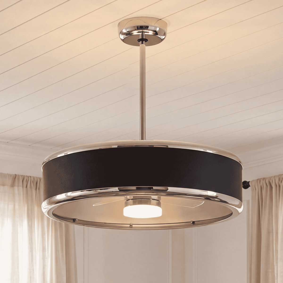 Savoy House 28-FD-485-109 Archer LED Fan D'Lier in Polished Nickel