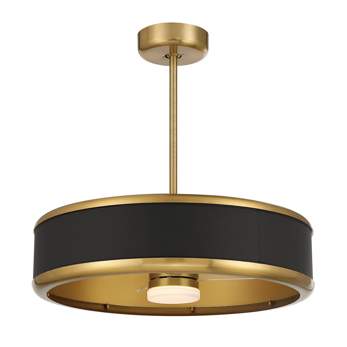 Savoy House 28-FD-485-322 Archer LED Fan D'Lier in Warm Brass