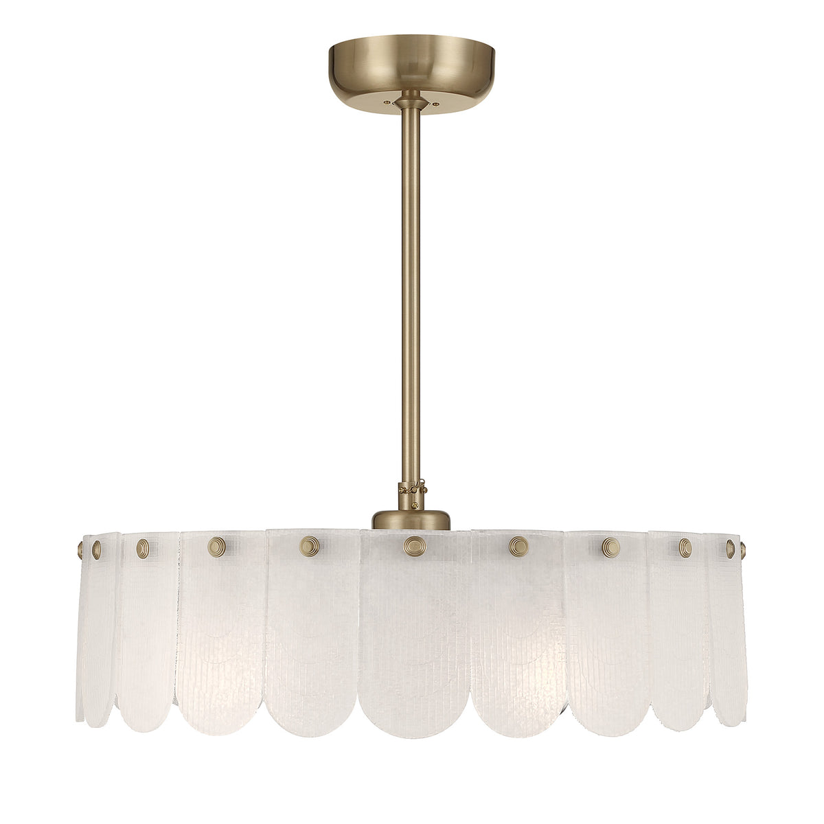 Savoy House 28-FD-9802-127 Ashton Fan D'Lier in Noble Brass