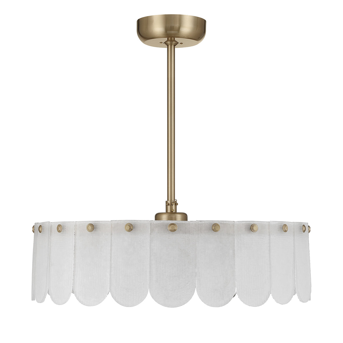 Savoy House 28-FD-9802-127 Ashton Fan D'Lier in Noble Brass