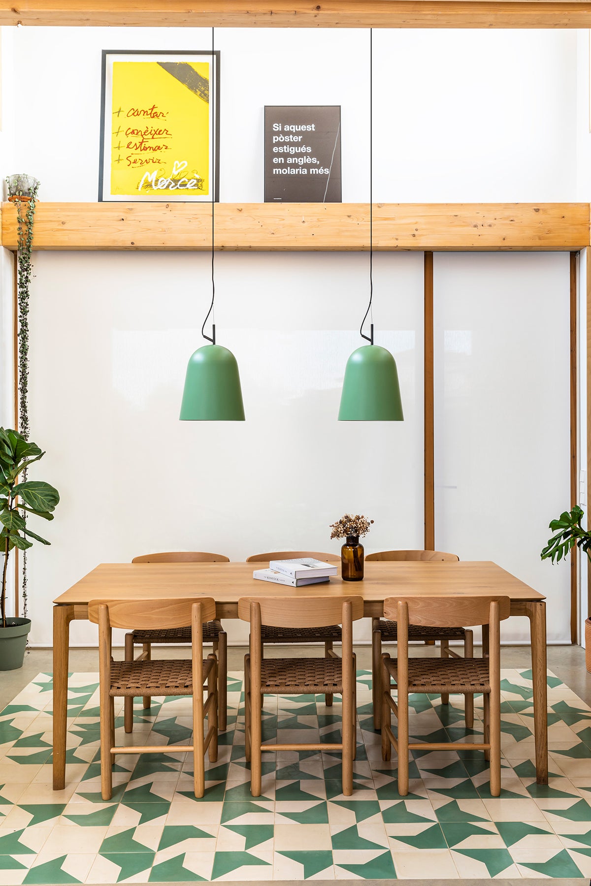 Studio Faro Barcelone 28285-US Suspension en vert