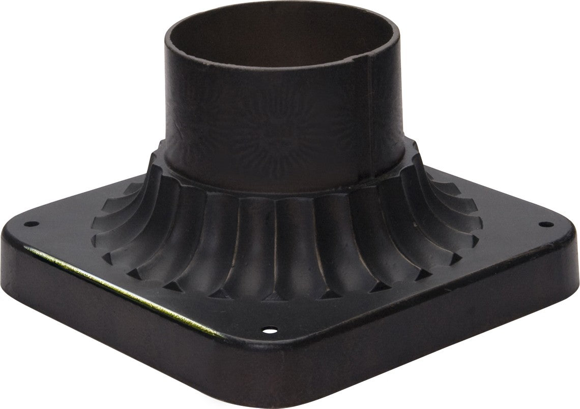 Maxim Lighting 2001BZ Outdoor Essentials Outdoor Essentials Cast Pier Mount in Bronze