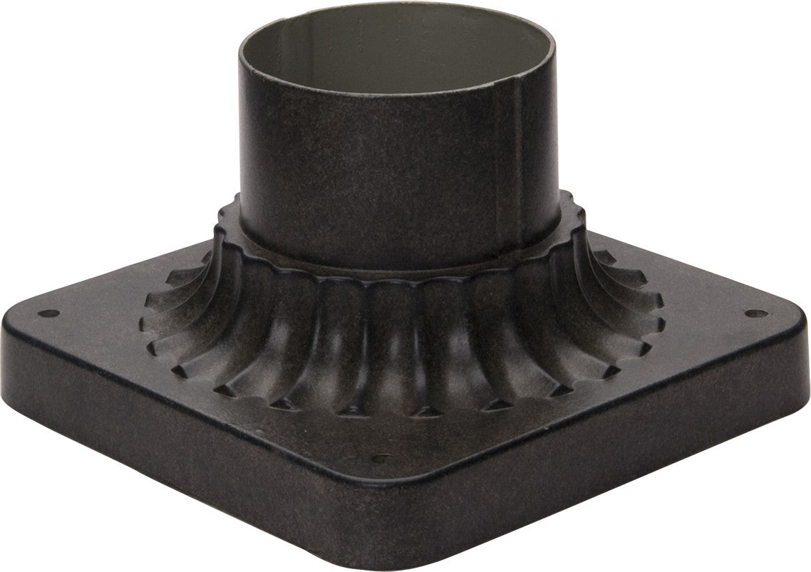 Maxim Lighting 2001SE Outdoor Essentials Outdoor Essentials Cast Pier Mount in Sienna