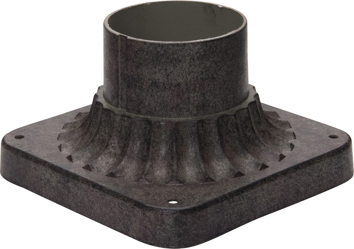 Maxim Lighting 2001ET Outdoor Essentials Outdoor Essentials Cast Pier Mount in Earth Tone