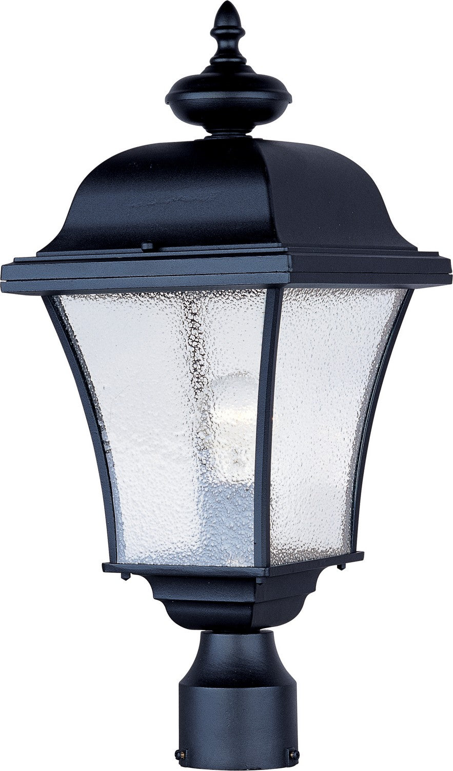 Maxim Lighting 1065BK Senator Outdoor Pole/post Lantern in Black