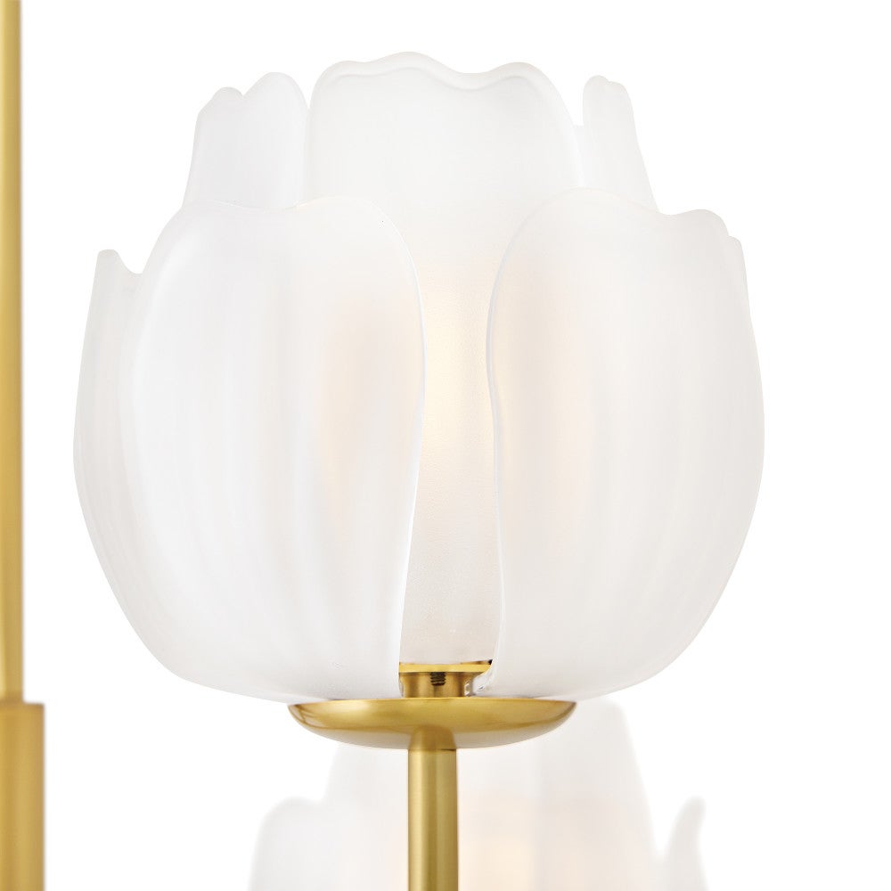 Fredrick Ramond FR46896UB Fantine Fleur Suspendu en laiton non verni