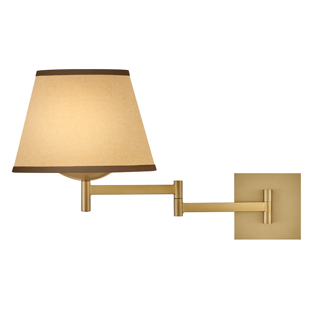 Hinkley Lighting 47510LCB Sonia Task Light Sconce in Lacquered Brass