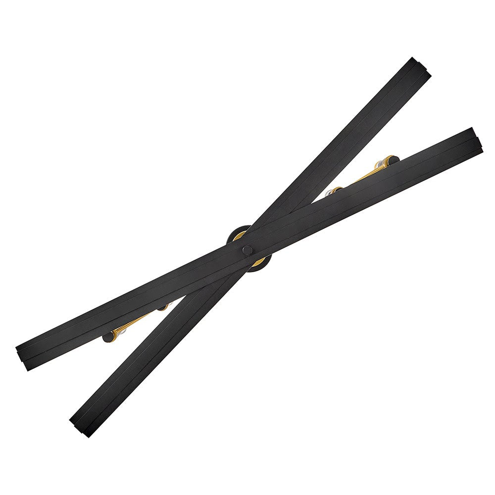 Lark 83645BK Sammi Linear Chandelier in Black