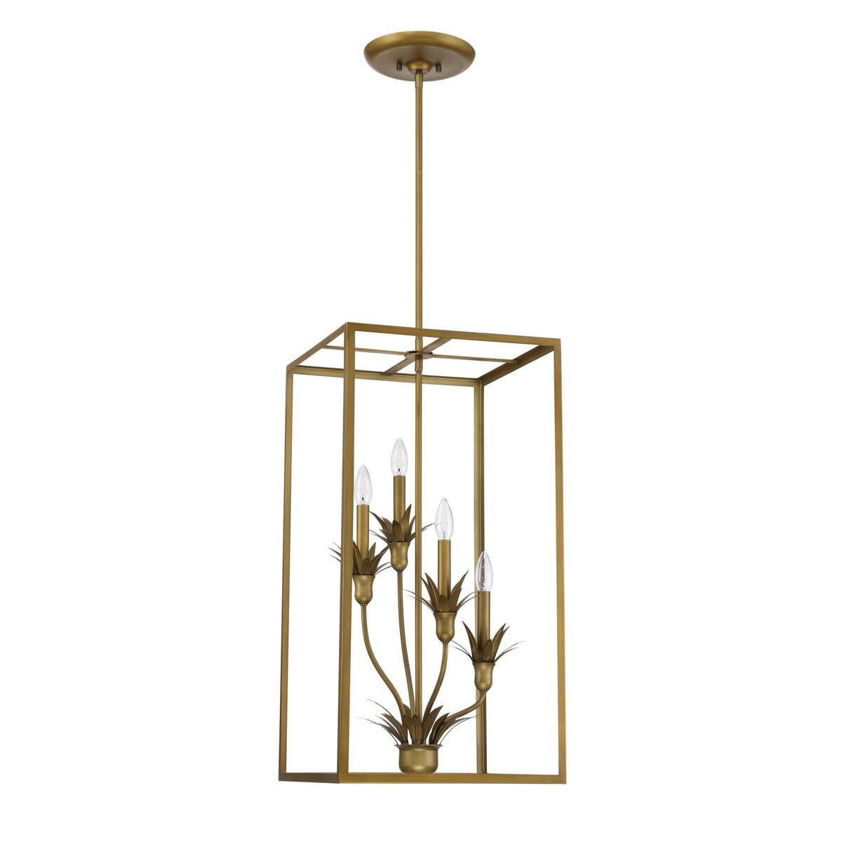 Savoy House 3-1261-4-339 Strathmore Pendant in Antique Patina