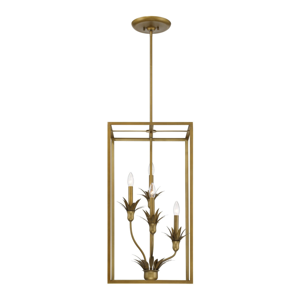 Savoy House 3-1261-4-339 Strathmore Pendant in Antique Patina