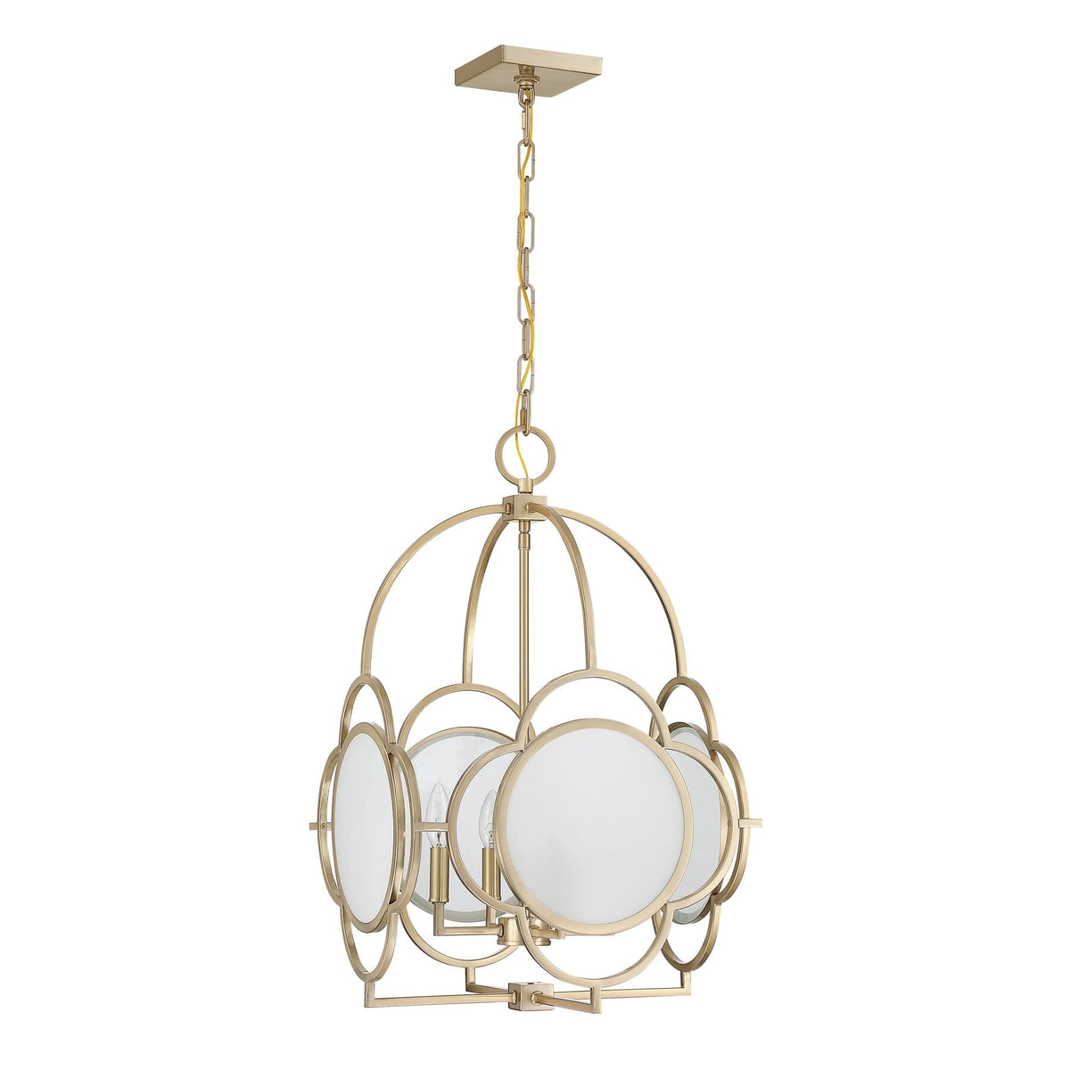 Savoy House 3-4699-4-127 Dame Suspension en laiton noble