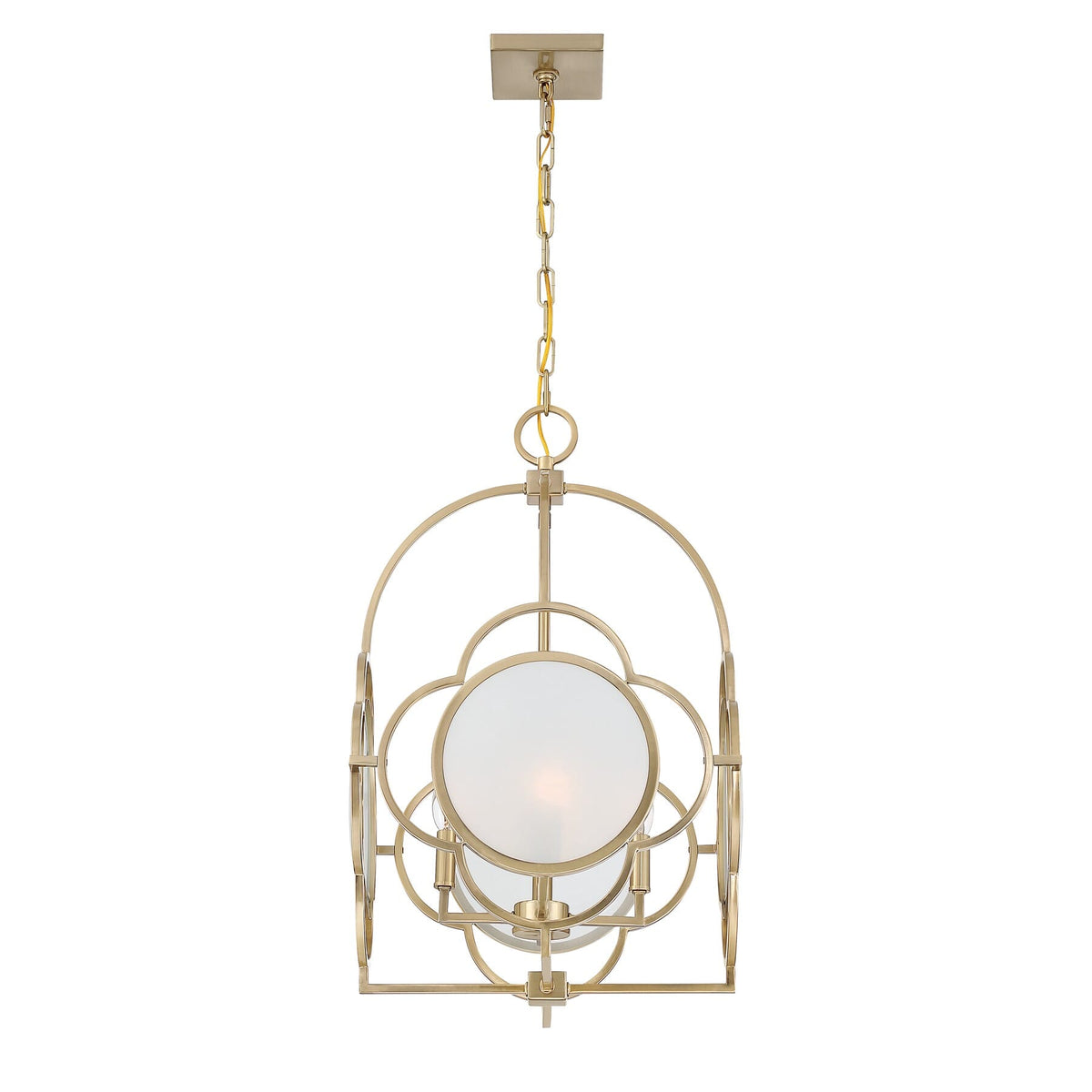 Savoy House 3-4699-4-127 Dame Suspension en laiton noble