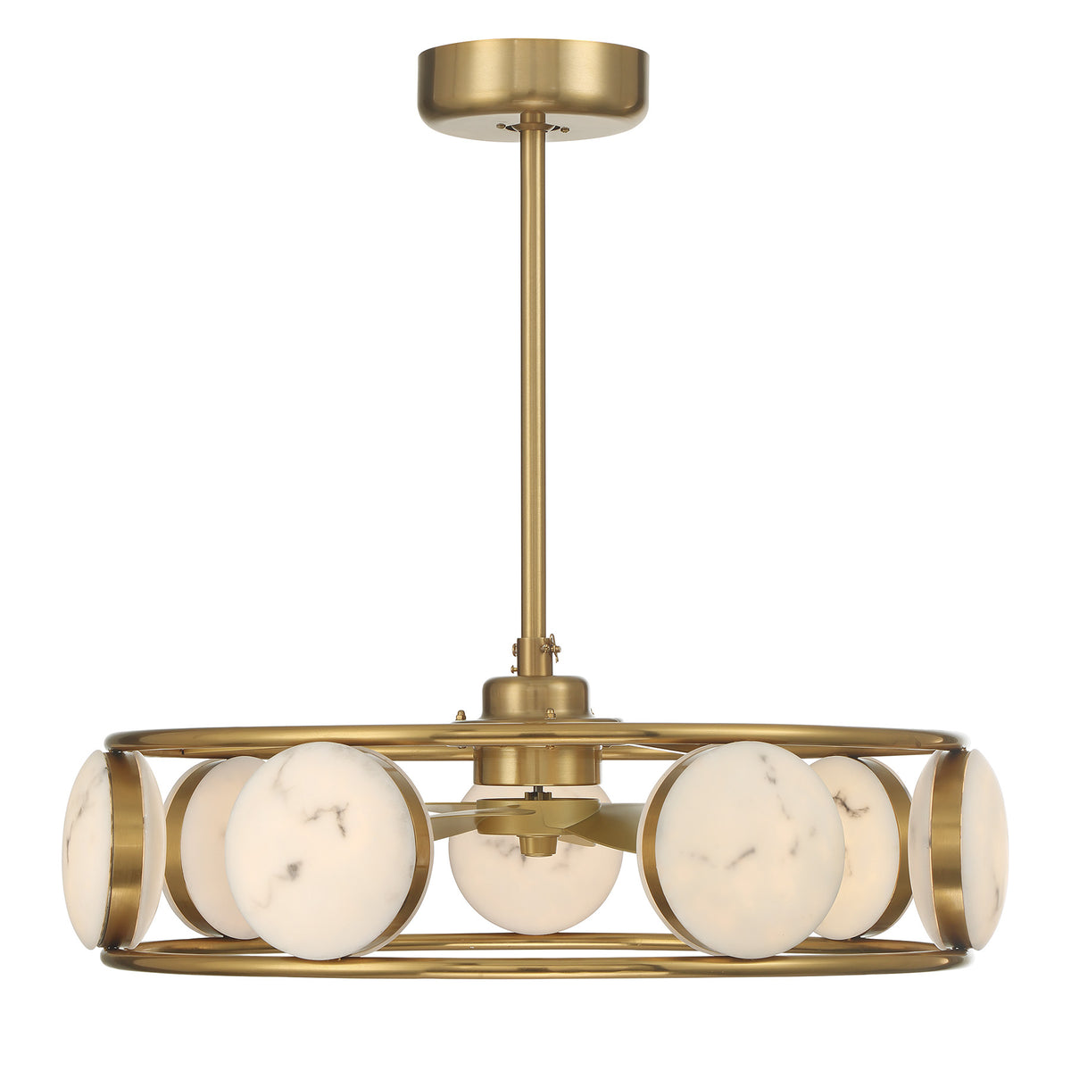 Savoy House 30-FD-435-322 Castra LED Ventilateur D'Lier en laiton chaud
