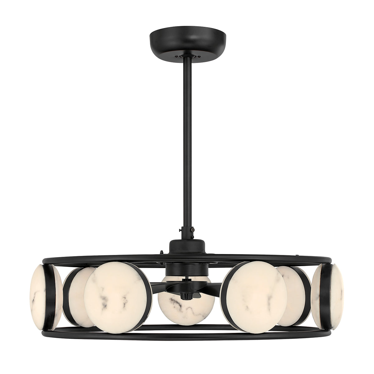 Savoy House 30-FD-435-89 Castra LED Ventilateur D'Lier en noir mat