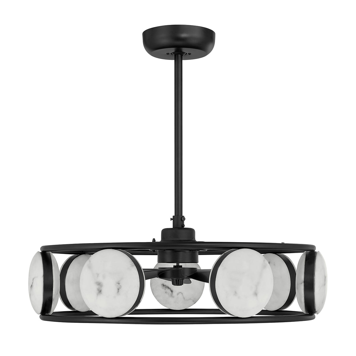Savoy House 30-FD-435-89 Castra LED Ventilateur D'Lier en noir mat
