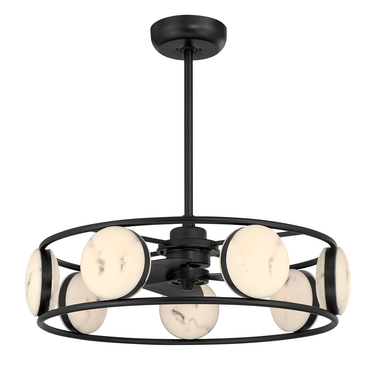 Savoy House 30-FD-435-89 Castra LED Ventilateur D'Lier en noir mat