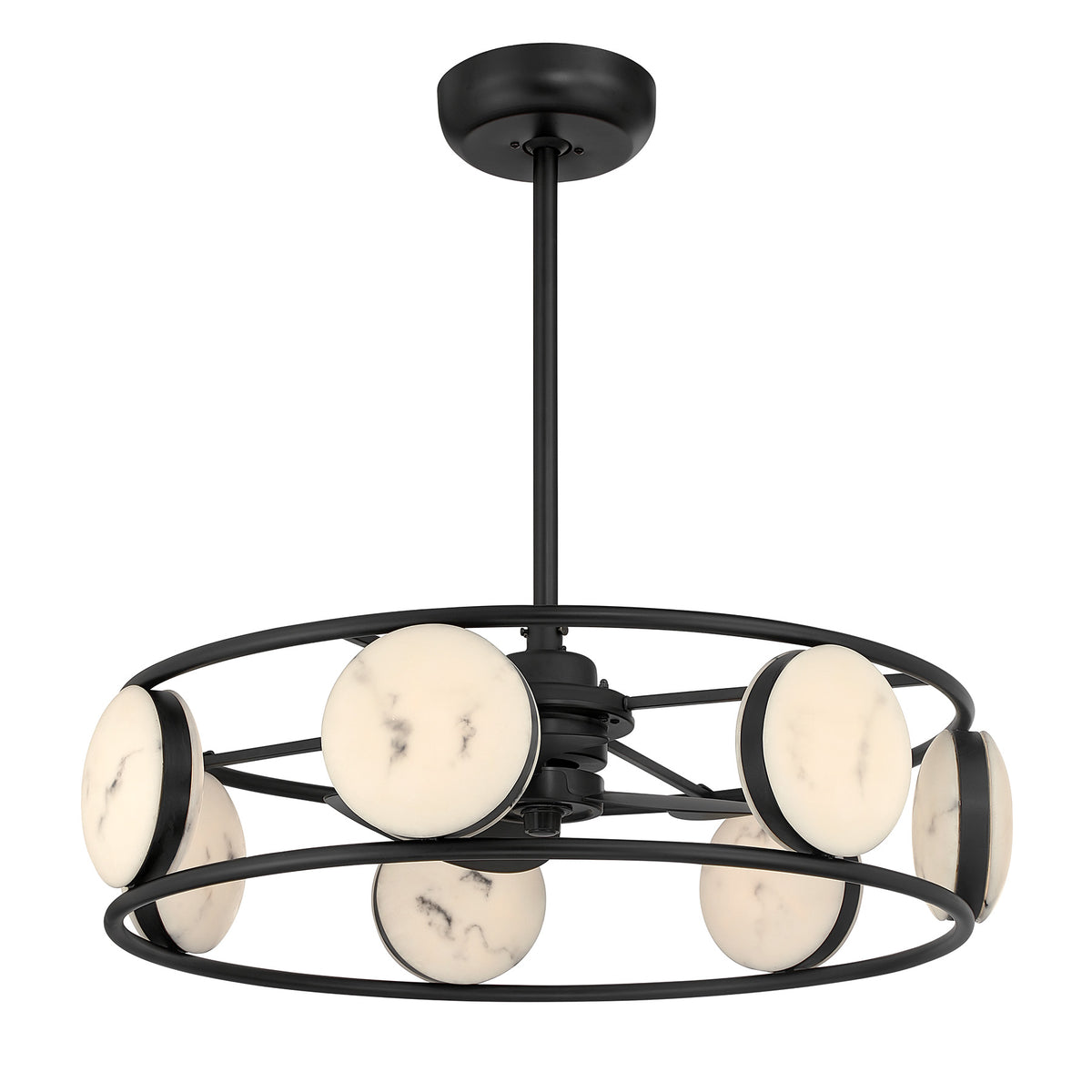 Savoy House 30-FD-435-89 Castra LED Ventilateur D'Lier en noir mat