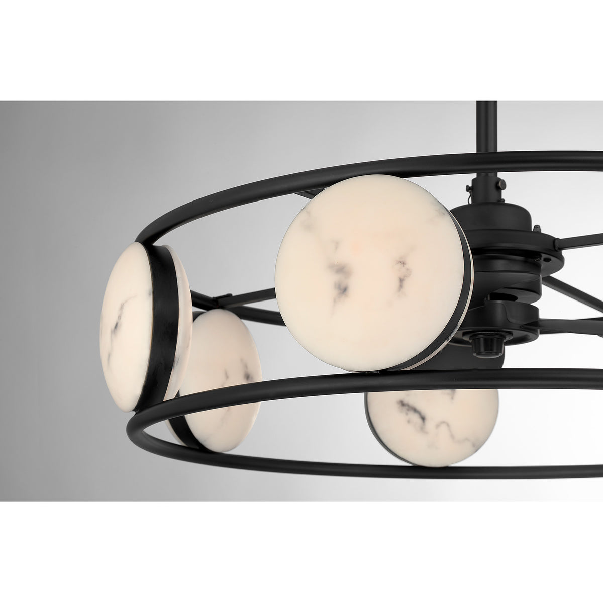 Savoy House 30-FD-435-89 Castra LED Ventilateur D'Lier en noir mat