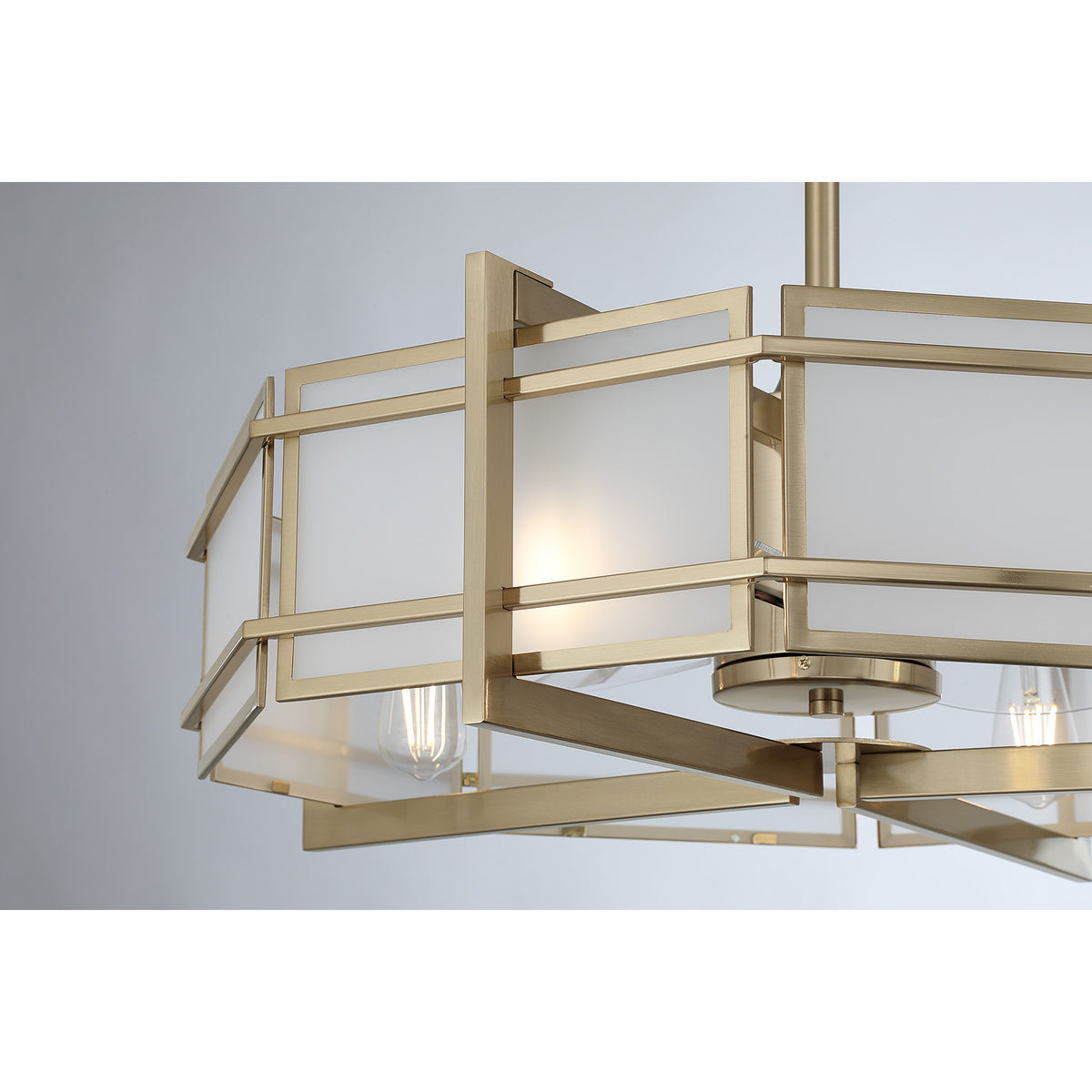 Savoy House 30-FD-495-127 Canterbury Fan D'Lier in Noble Brass