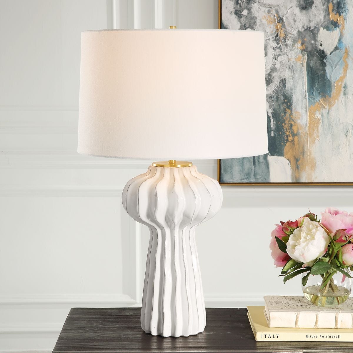 The Uttermost 30258-1 Wrenley Table Lamp