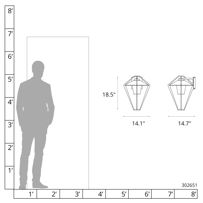 Hubbardton Forge 302651 Stellar Small Outdoor Sconce