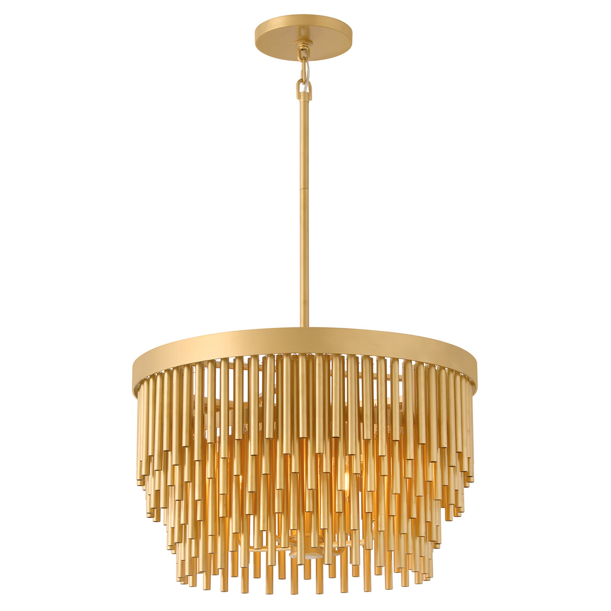 Plafonnier convertible Hinkley Lighting 30493DXG Bijou, finition or de luxe