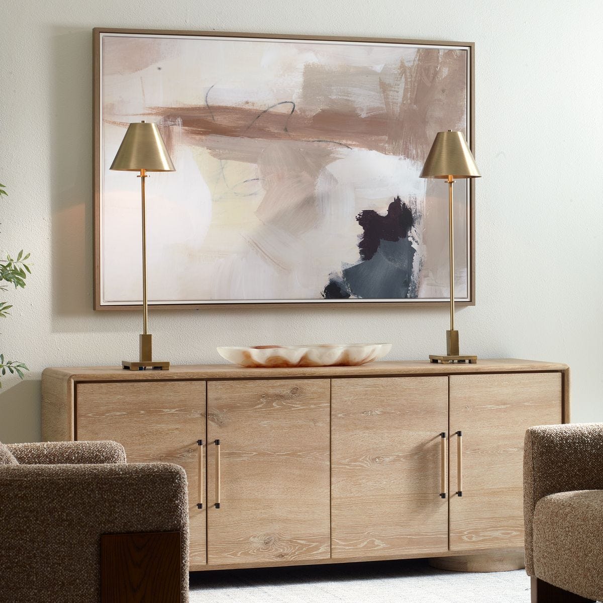 The Uttermost 32493 Bluster Abstract Art