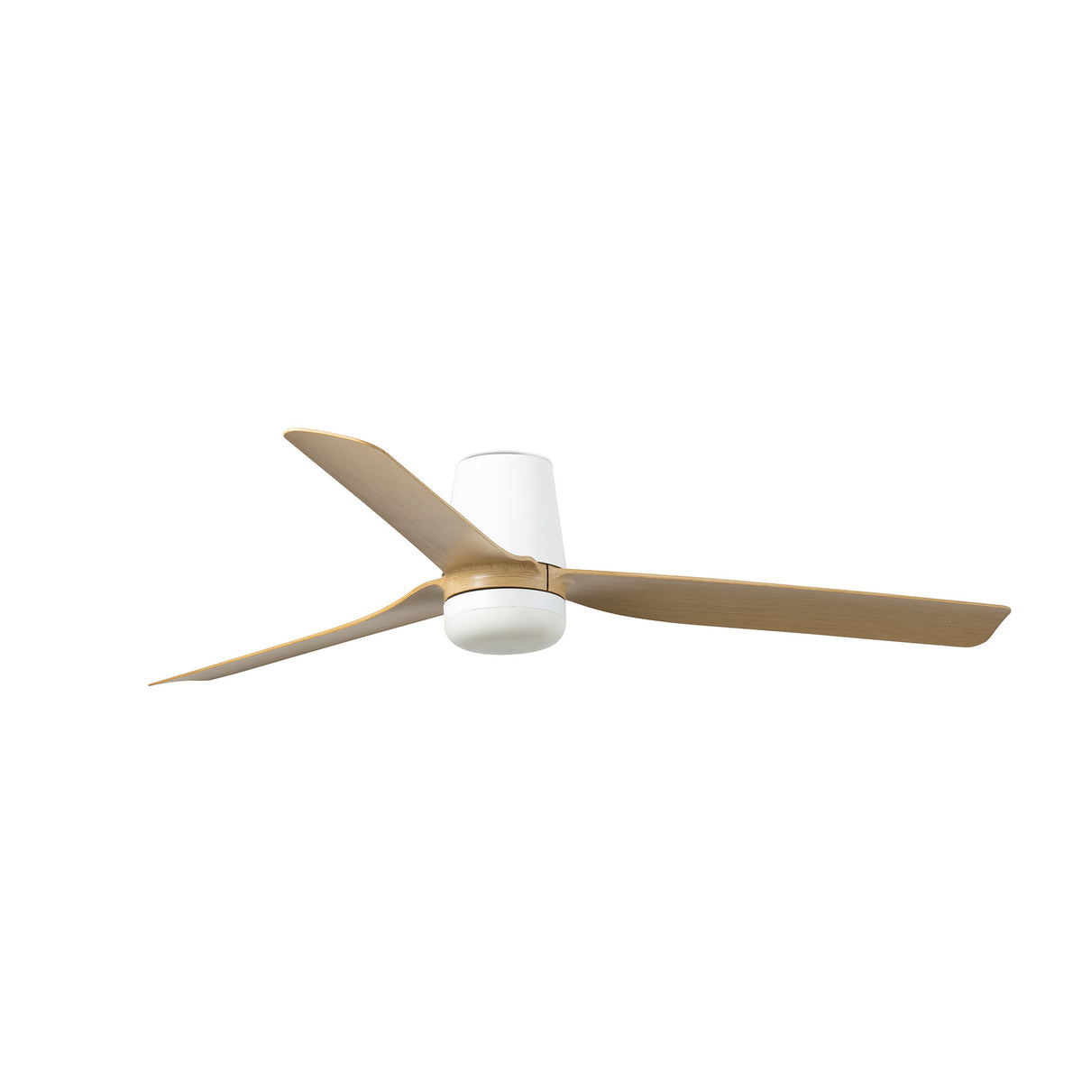 Faro Barcelona 338291T-US Punt Tub Ceiling Fan in White/Maple