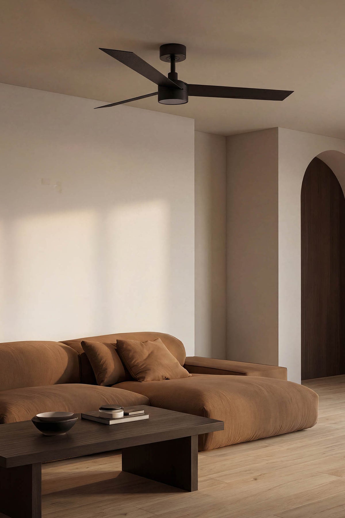 Faro Barcelona 342911T-US Cruiser Ceiling Fan in Black