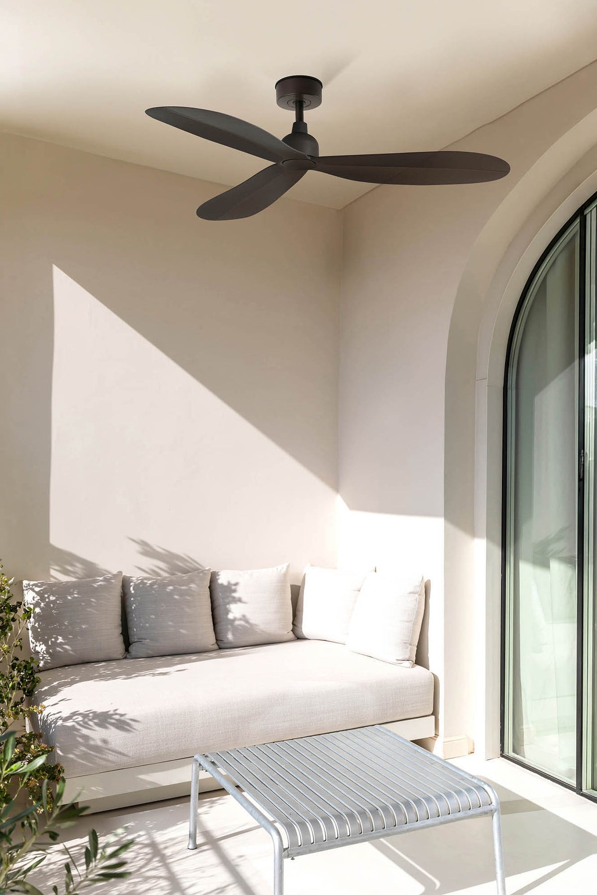 Faro Barcelona 34301-US Palma Ceiling Fan in Brown