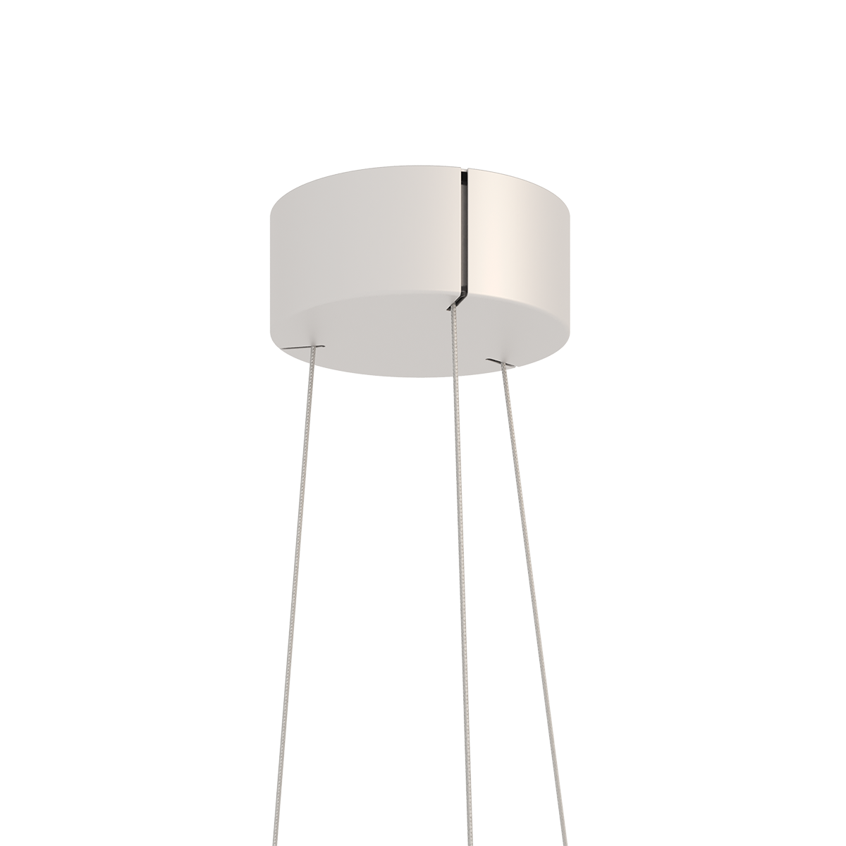 Sonneman 3475.77WS-1-2-1 YO Linea Suspendu en anodisé naturel