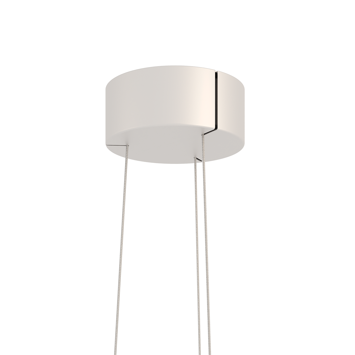 Sonneman 3475.77WS-6-0-0 YO Linea Suspendu en anodisé naturel