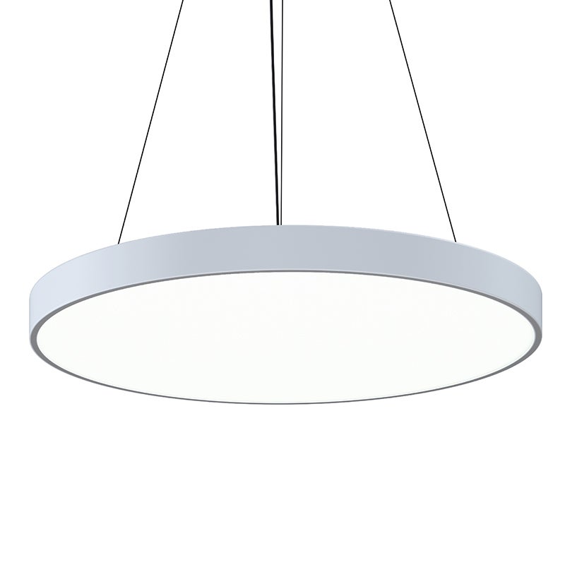 Sonneman 3745.03-35 Pi LED Rond Suspension en blanc satiné