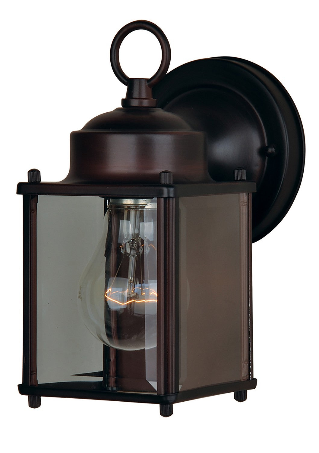 Maxim Lighting 6879CLOI Side Door Outdoor Wall Lantern in Oil Rubbed Bronze