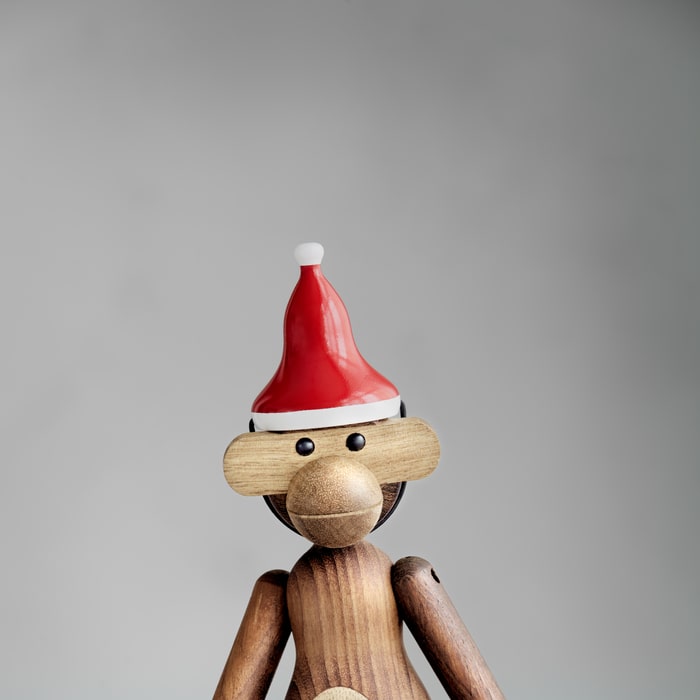Kay Bojesen 39236 Santa's Cap for Wooden Figurines in Red/White